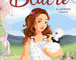 Cover of the American Girl book "Blaire" by Jennifer Castle