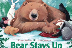 Image: Book cover of "Bear Stays Up for Christmas" by Karma Wilson